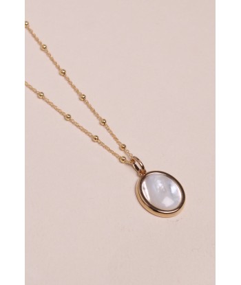 Collier Nacre Ovale Venez acheter