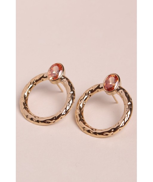 Boucles d'oreilles Alexis champagne Livraison rapide