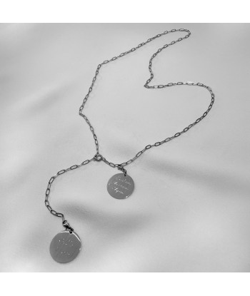 Collier MARCEL - 2 médaillons gravés en ligne des produits 