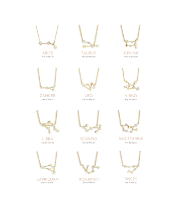 Collier Zodiac l'évolution des habitudes 