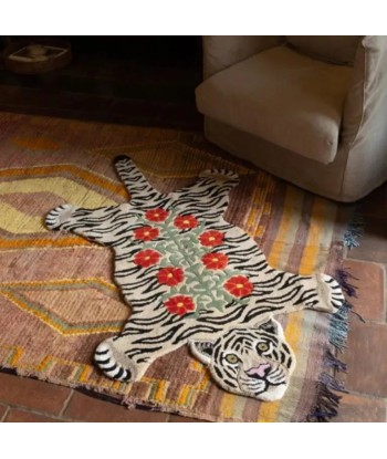 Tapis Floral Tigre Large en stock