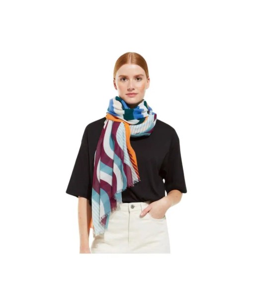 Foulard Gamma Bleu Brun Comparez et commandez 