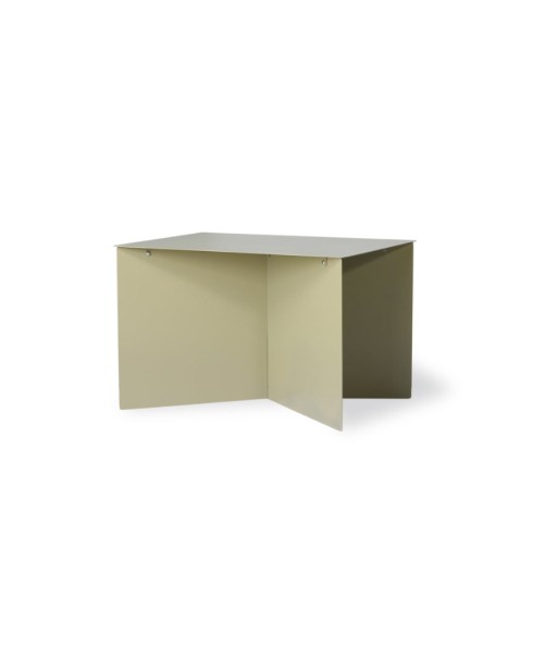 Table d'appoint rectangulaire olive Voir les baskets