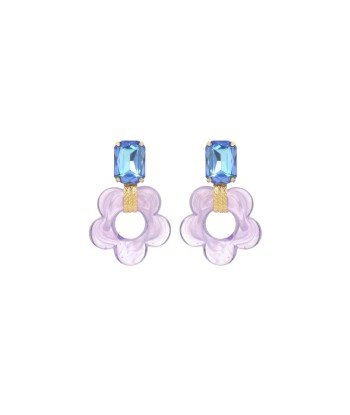 Boucles Florem Bleu Parme JUSQU'A -70%! 