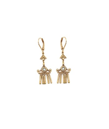 Boucles Temple Nacre PM Livraison rapide