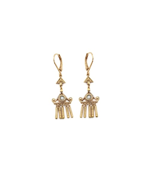 Boucles Temple Nacre PM Livraison rapide