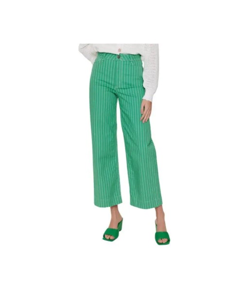 Pantalon Vert rayé Découvrez la collection