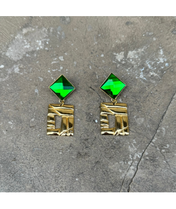 Boucles d'oreilles Yves Vert Venez acheter