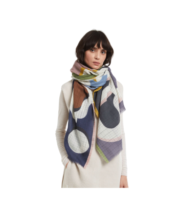 Foulard Lyrique Pétrole de la marque