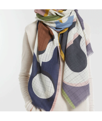 Foulard Lyrique Pétrole de la marque