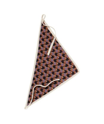 Foulard triangle Onde s'inspire de l'anatomie humaine