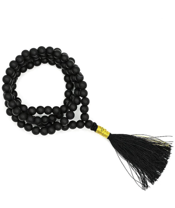 Mala Tibétain 108 Perles Shungite sur le site 