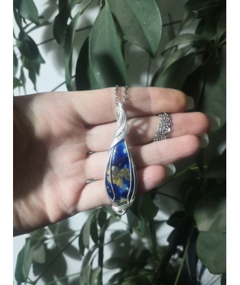 Pendentif en afghanite et mica pas cher