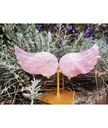 Ailes d'ange en quartz rose acheter en ligne