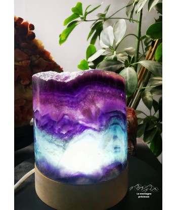 Lampe en Fluorite commande en ligne