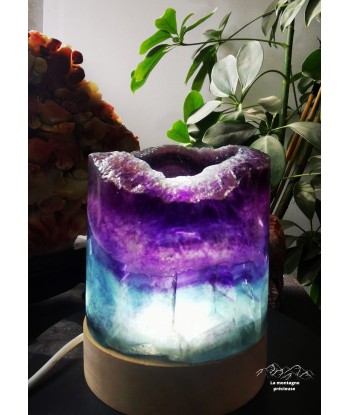 Lampe en Fluorite commande en ligne