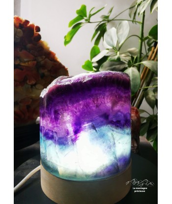 Lampe en Fluorite commande en ligne