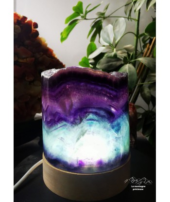 Lampe en Fluorite commande en ligne