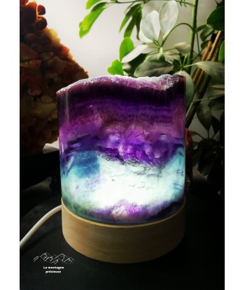 Lampe en Fluorite commande en ligne