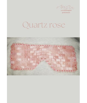 Masque pour les yeux en Quartz rose 2024