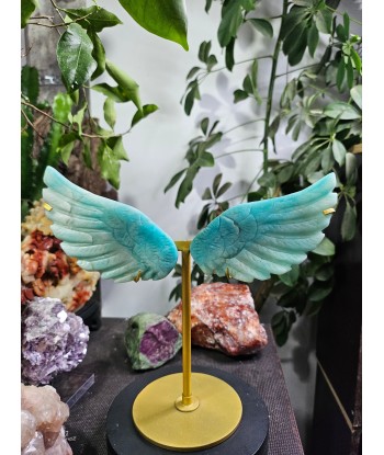 Ailes d'ange en Amazonite Livraison rapide