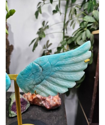 Ailes d'ange en Amazonite Livraison rapide