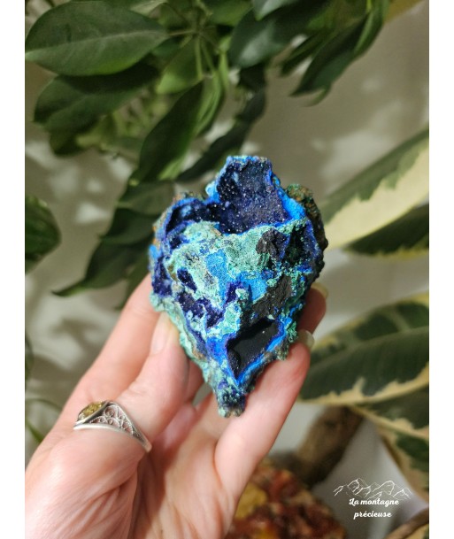 Azurite Malachite chrysocolle brute ouvre sa boutique