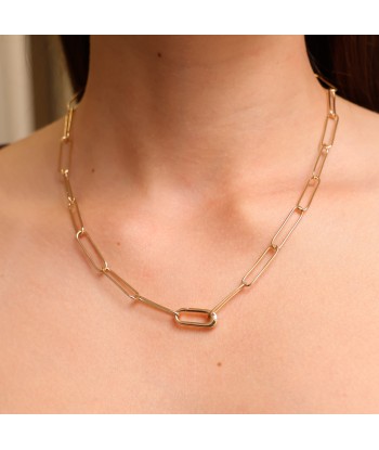 Collier Milo petits trombones avec ouvrant plaqué or Venez acheter