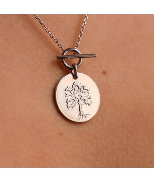 Collier Myka pendentif arbre de vie à graver argent en ligne des produits 