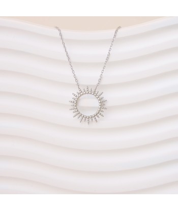 Collier Moanda soleil éclatant argent de France