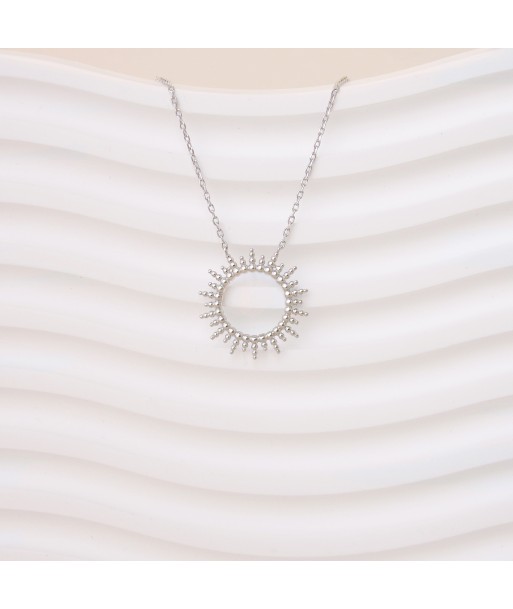 Collier Moanda soleil éclatant argent de France