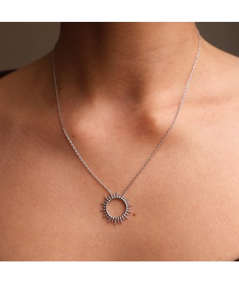 Collier Moanda soleil éclatant argent de France