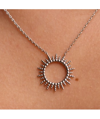 Collier Moanda soleil éclatant argent de France